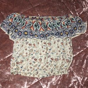 Hollister Off The Shoulder Tube Top